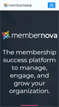 Mobile Screenshot of membernova.com